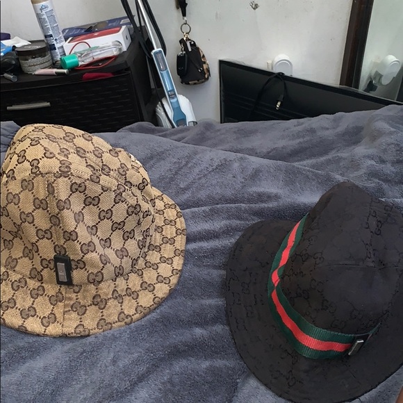 Gucci Other - Two Gucci bucket hats